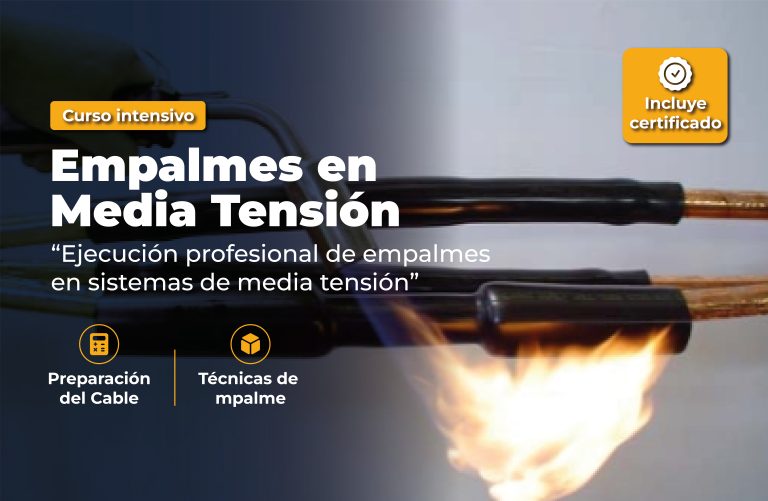 Empalmes Termocontraible en Media Tensión – Semipresencial