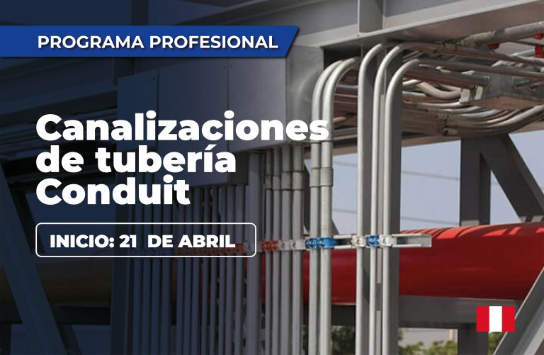 Curso Canalizaciones Tuberia Conduit- Virtual